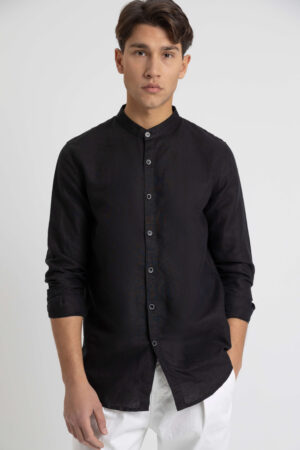 61-cesano 1 black cosi jeans shirts collection
