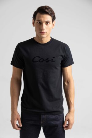 62-W23-14 BLACK cosi jeans winter t-shirts collection