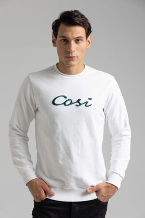 w23-62 white cosi jeans winter sweatshirts collection