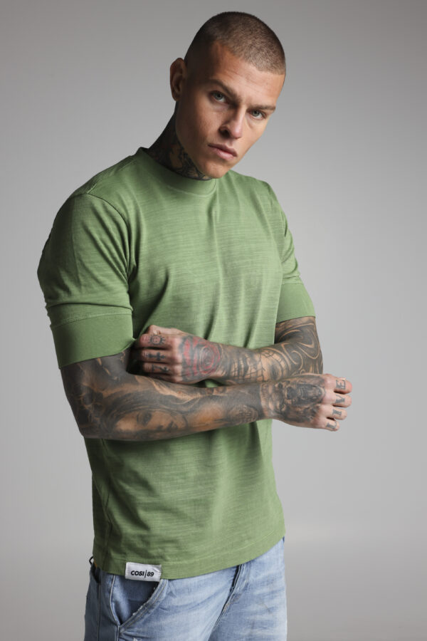 63-s24-50 green cosi jeans summer t-shirts collection