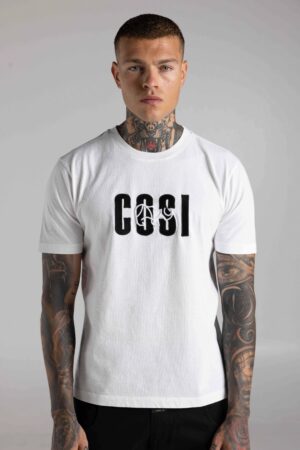 64-w24-08 white cosi jeans summer t-shirts collection