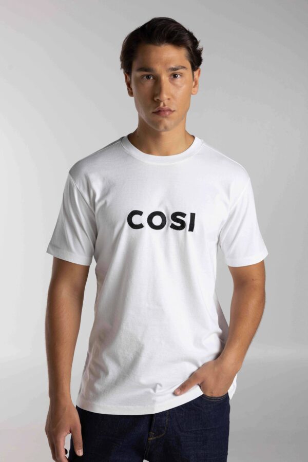 64-w24-09 white cosi jeans summer t-shirts collection