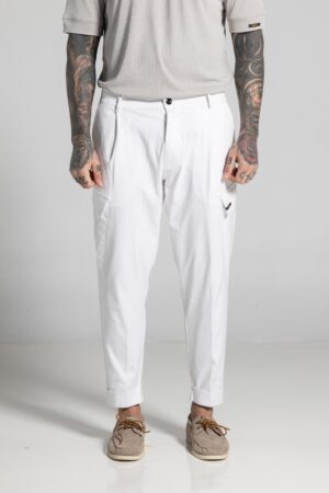 67-notte white cosi jeans summer cargo trousers collection