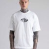 68-w26-210 white cosi jeans winter t-shirts collection